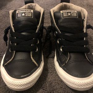 Black Mid Converse Sneakers Size 11 Never Worn